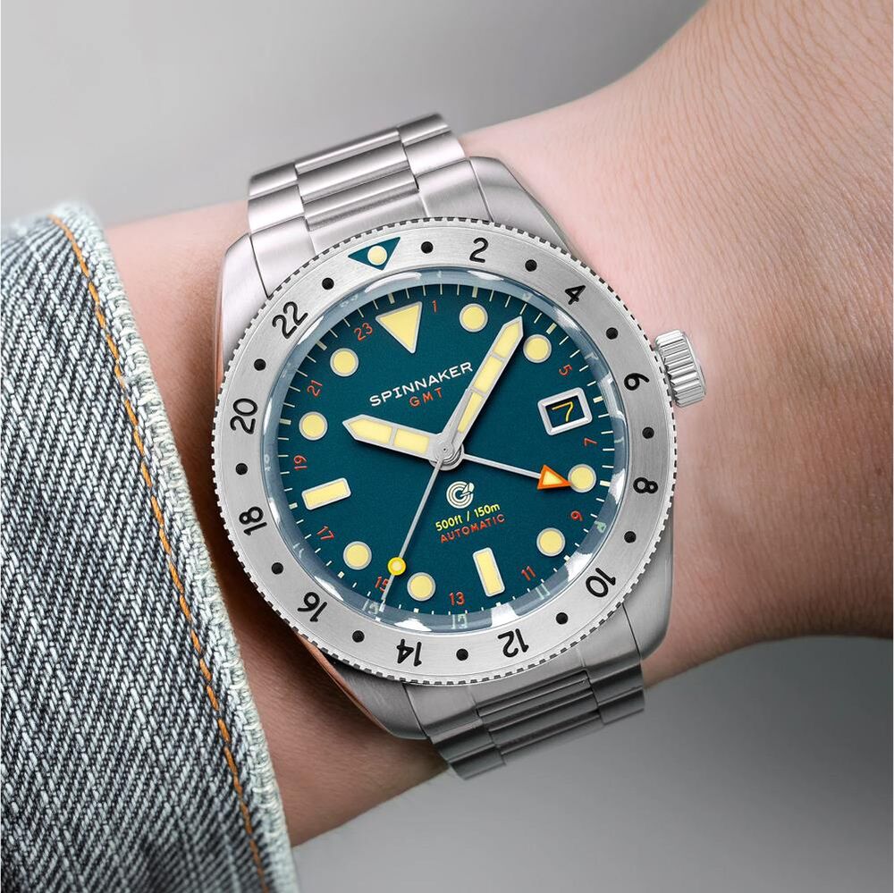 CROFT 39 GMT SP-5157-55 Otomatik (Seiko NH34 Mekanizmalı) Erkek Kol Saati