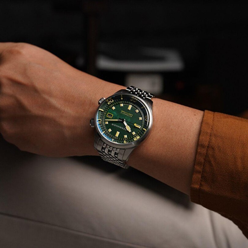 BRADNER PEARL DIVER Otomatik Limited Edition SP-5158-11 (Seiko NH35 Mekanizmalı) Erkek Kol Saati - Thumbnail