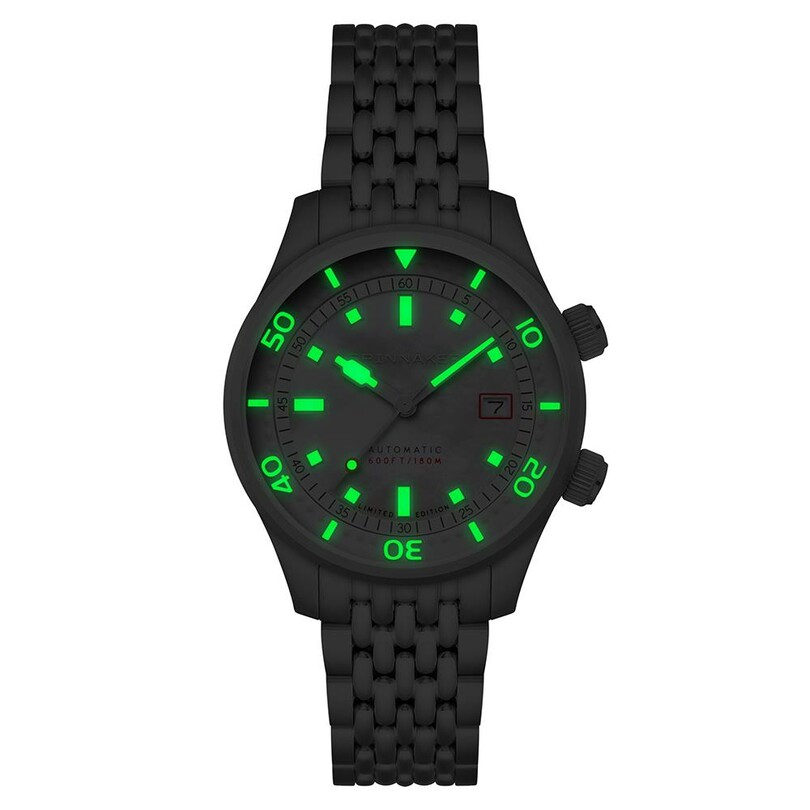 BRADNER PEARL DIVER Otomatik Limited Edition SP-5158-22 (Seiko NH35 Mekanizmalı) Erkek Kol Saati - Thumbnail