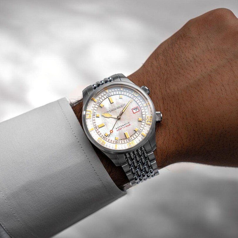 BRADNER PEARL DIVER Otomatik Limited Edition SP-5158-22 (Seiko NH35 Mekanizmalı) Erkek Kol Saati - Thumbnail