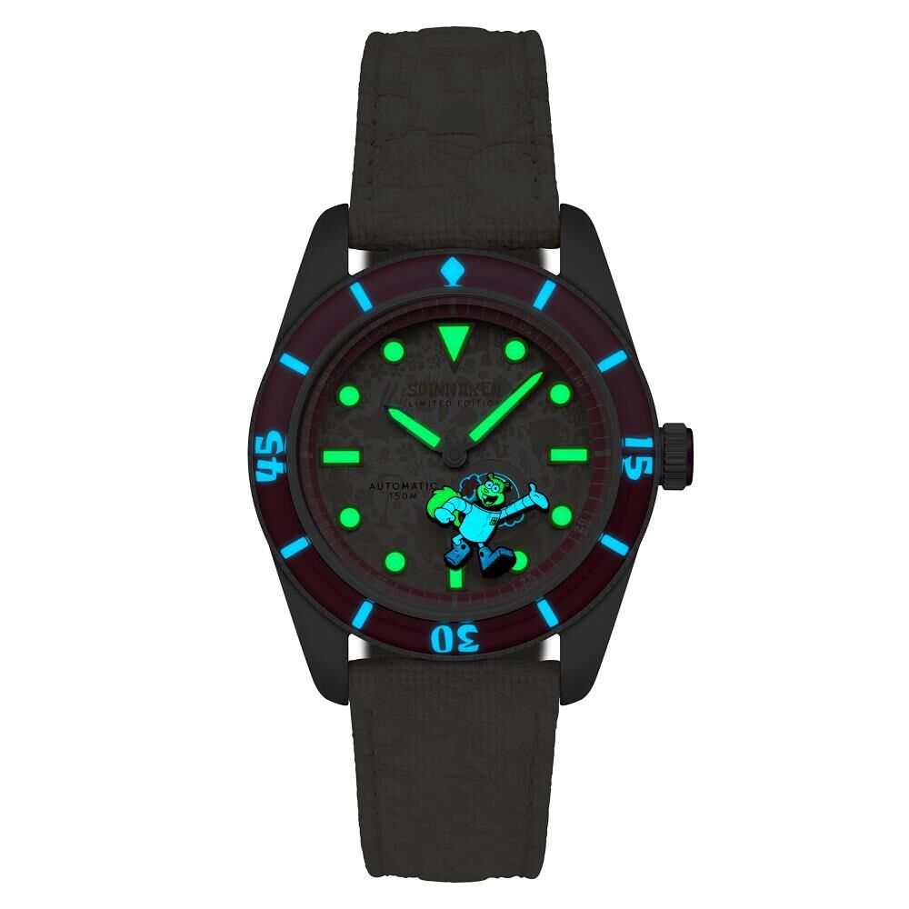 FLEUSS Otomatik SP-5160-03 Spongebob Squarepants Frenemies Limited Edition (Miyota 8245 Mekanizmalı) Erkek Kol Saati