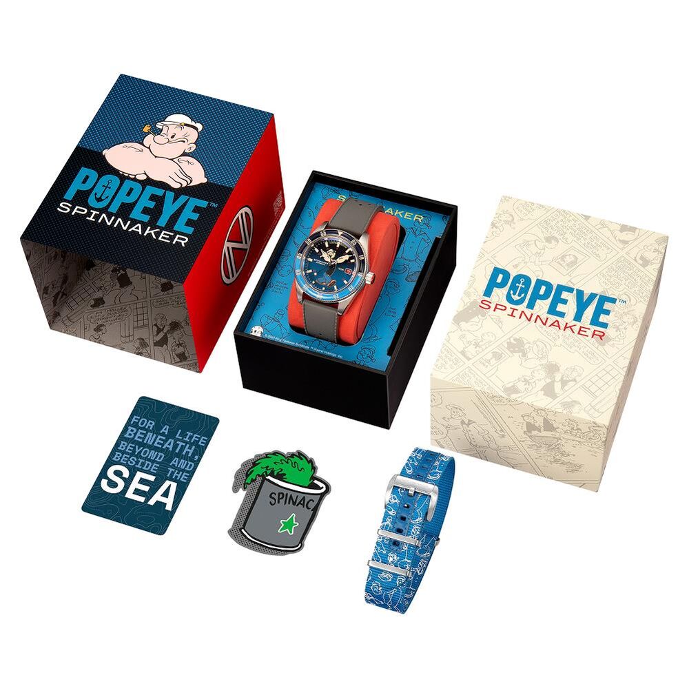 FLEUSS Otomatik SP-5161-02 Popeye Bronemies Limited Edition (Seiko NH35 Mekanizmalı) Erkek Kol Saati