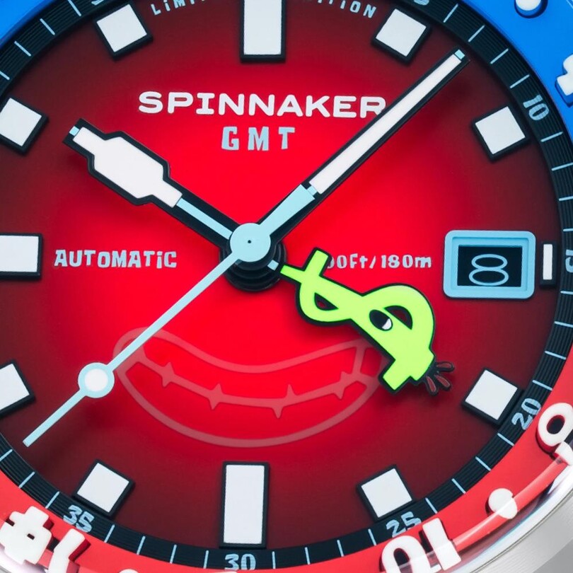 BRADNER GMT Otomatik SP-5162-22 Spongebob Squarepants Bubbly Grins Limited Edition (Seiko NH34 Mekanizmalı) Erkek Kol Saati - Thumbnail