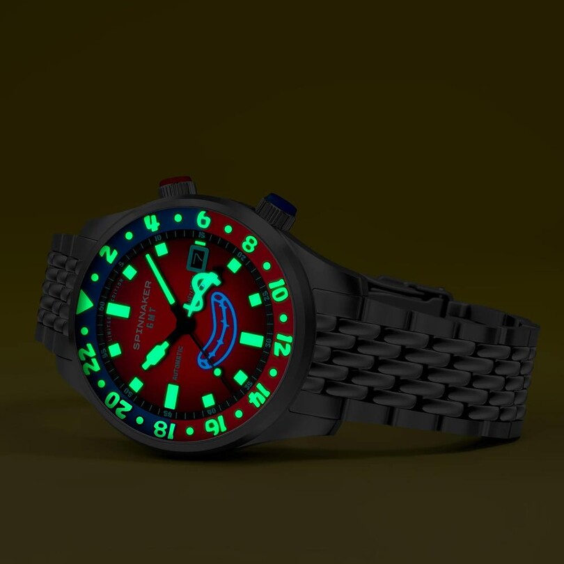 BRADNER GMT Otomatik SP-5162-22 Spongebob Squarepants Bubbly Grins Limited Edition (Seiko NH34 Mekanizmalı) Erkek Kol Saati - Thumbnail