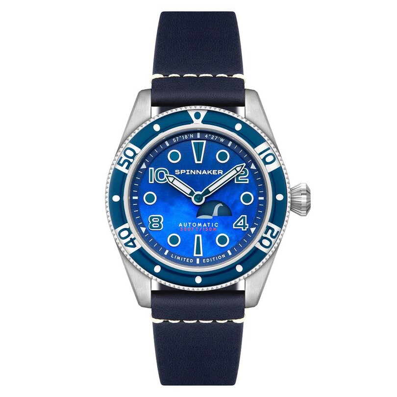 SPINNAKER - FLEUSS Otomatik SP-5168-01 Nessie Pearl Diver Limited Edition (Citizen Miyota 8245 Mekanizmalı) Erkek Kol Saati