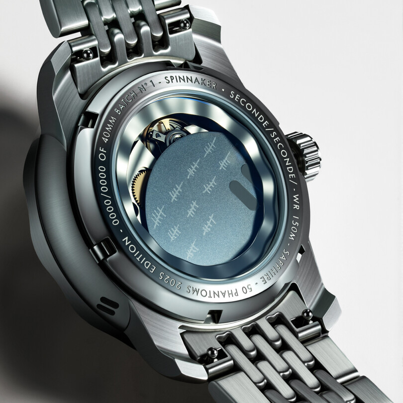 FLEUSS 40 SECONDE / SECONDE 2025 EDITION SP-5170-11A (Miyota 9015 Mekanizmalı) Erkek Kol Saati - Thumbnail