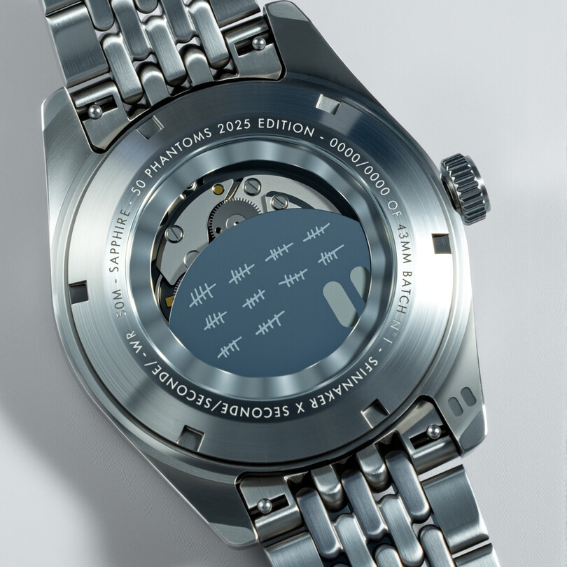  FLEUSS SECONDE / SECONDE 2025 EDITION SP-5170-11B (Seiko NH35 Mekanizmalı) Erkek Kol Saati - Thumbnail