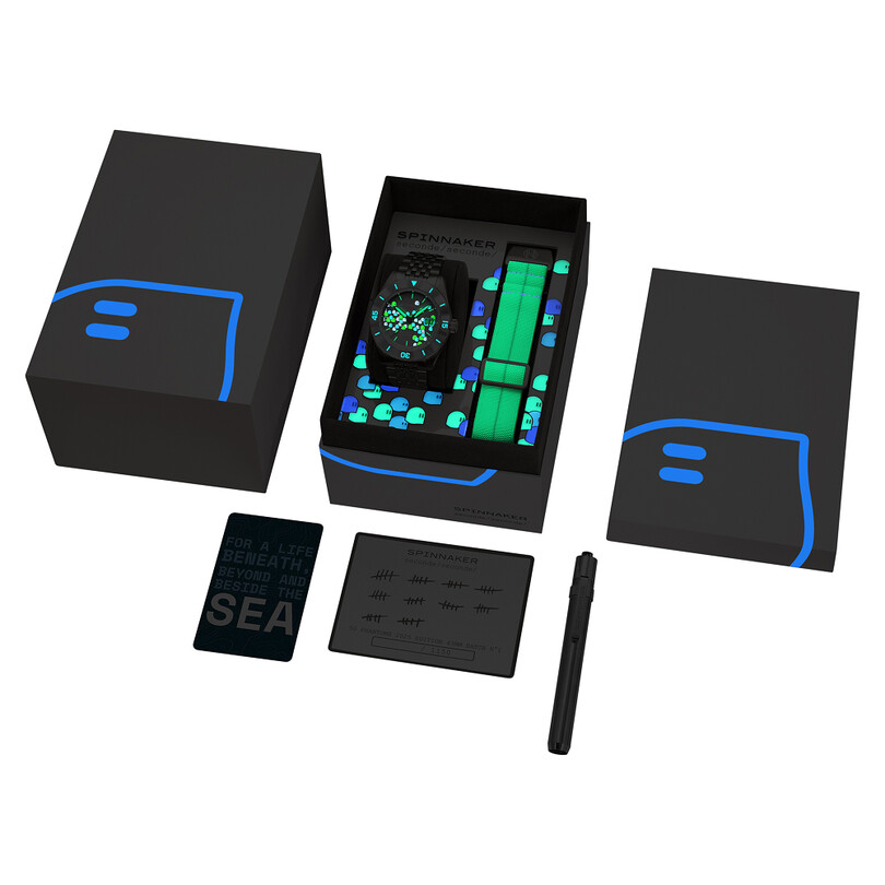  FLEUSS SECONDE / SECONDE 2025 EDITION SP-5170-11B (Seiko NH35 Mekanizmalı) Erkek Kol Saati - Thumbnail