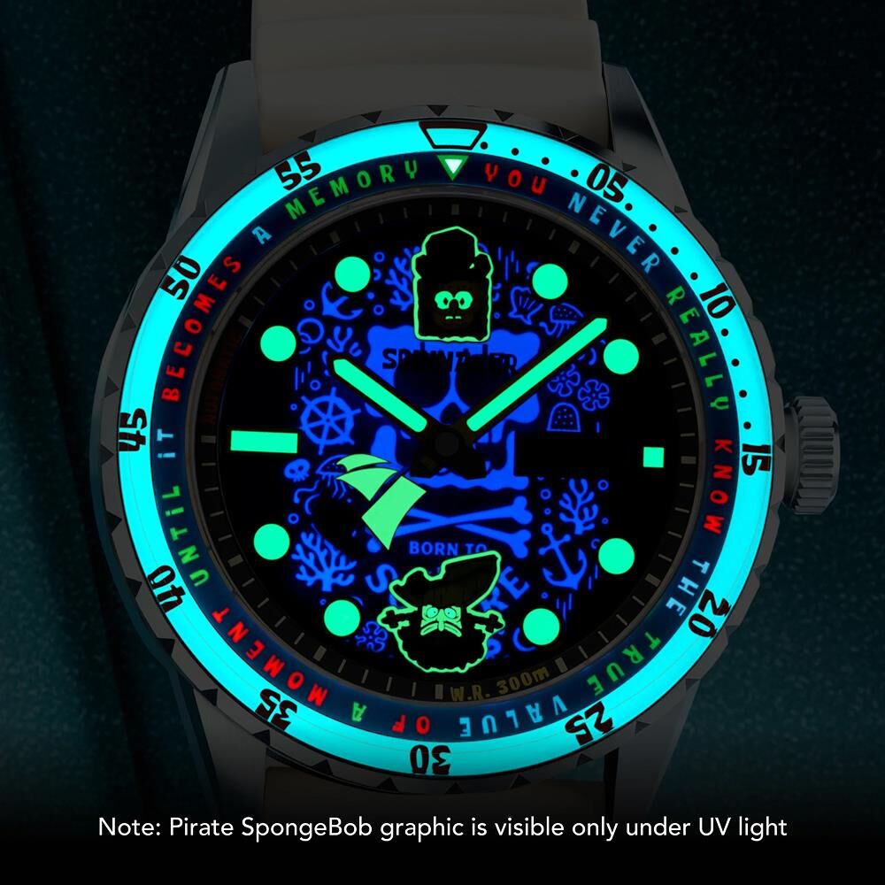 HASS SPONGEBOB SEARCH FOR SQUAREPANTS LIMITED EDITION SP-5171-11 Otomatik (Citizen Miyota 8205 Mekanizmalı) Erkek Kol Saati