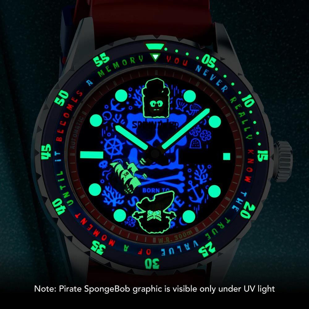 HASS SPONGEBOB SEARCH FOR SQUAREPANTS LIMITED EDITION SP-5171-22 Otomatik (Citizen Miyota 8205 Mekanizmalı) Erkek Kol Saati