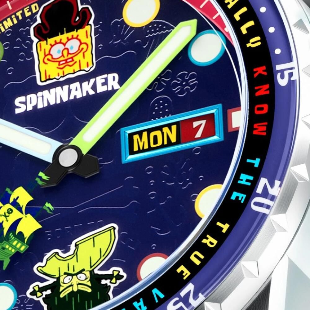 HASS SPONGEBOB SEARCH FOR SQUAREPANTS LIMITED EDITION SP-5171-22 Otomatik (Citizen Miyota 8205 Mekanizmalı) Erkek Kol Saati