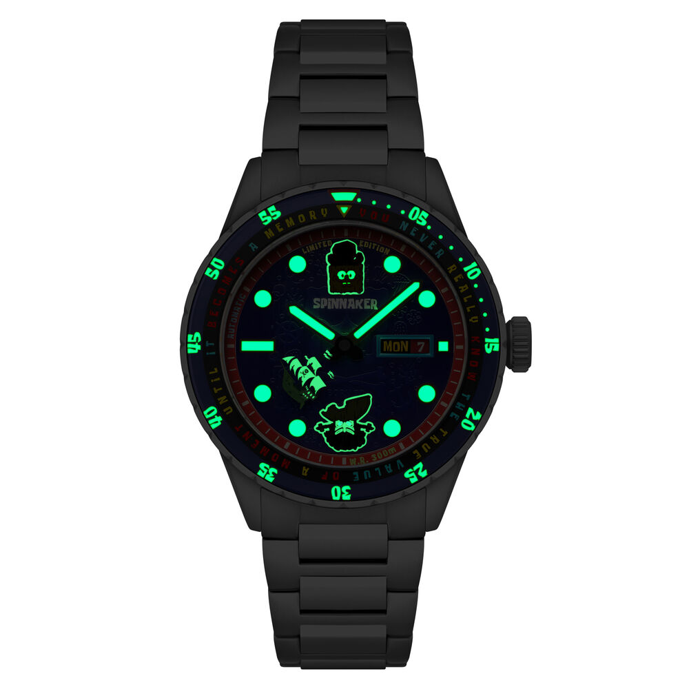 HASS SPONGEBOB SEARCH FOR SQUAREPANTS LIMITED EDITION SP-5171-22 Otomatik (Citizen Miyota 8205 Mekanizmalı) Erkek Kol Saati