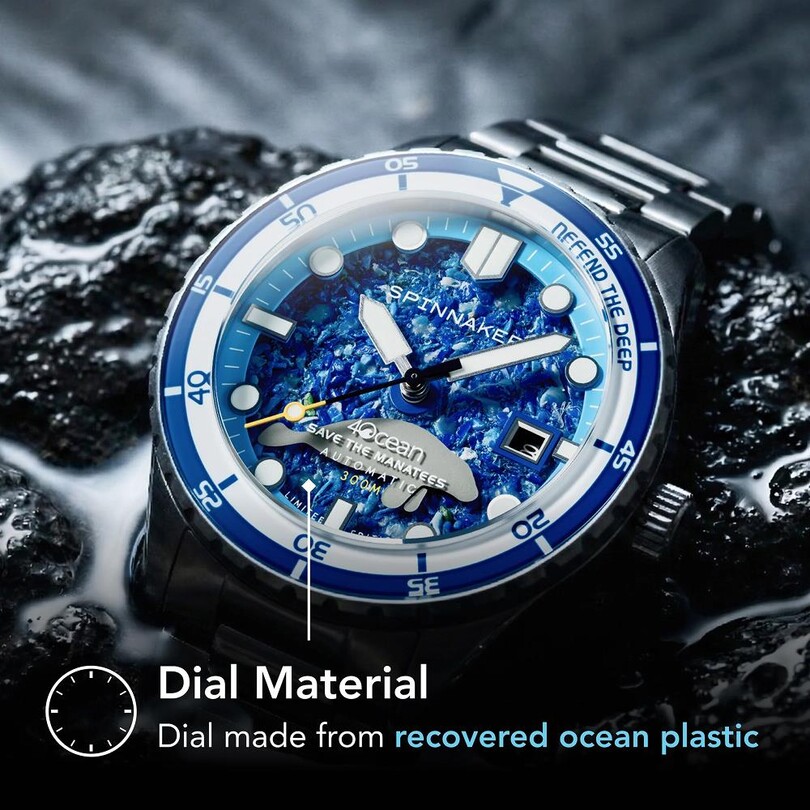  HASS 4 OCEAN LIMITED EDITION SP-5172-11 Otomatik (Citizen Miyota 8215 Mekanizmalı) Erkek Kol Saati - Thumbnail