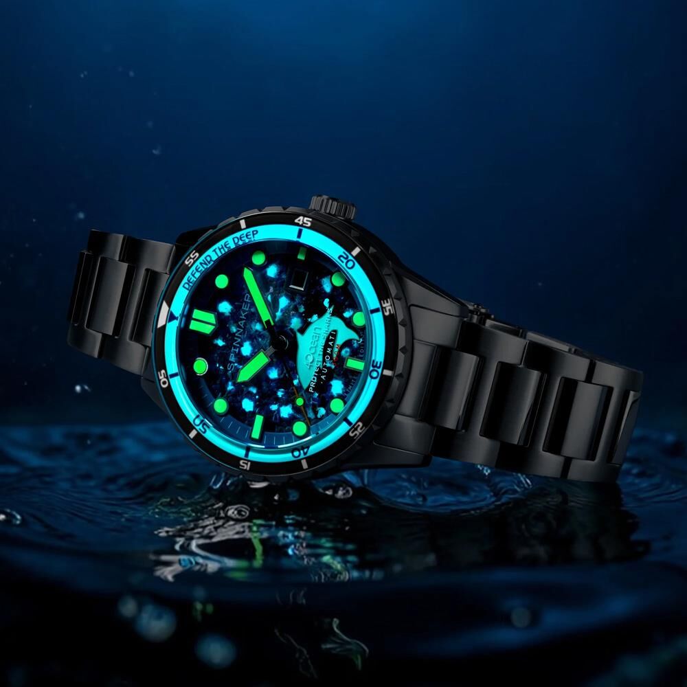  HASS 4 OCEAN LIMITED EDITION SP-5172-22 Otomatik (Citizen Miyota 8215 Mekanizmalı) Erkek Kol Saati