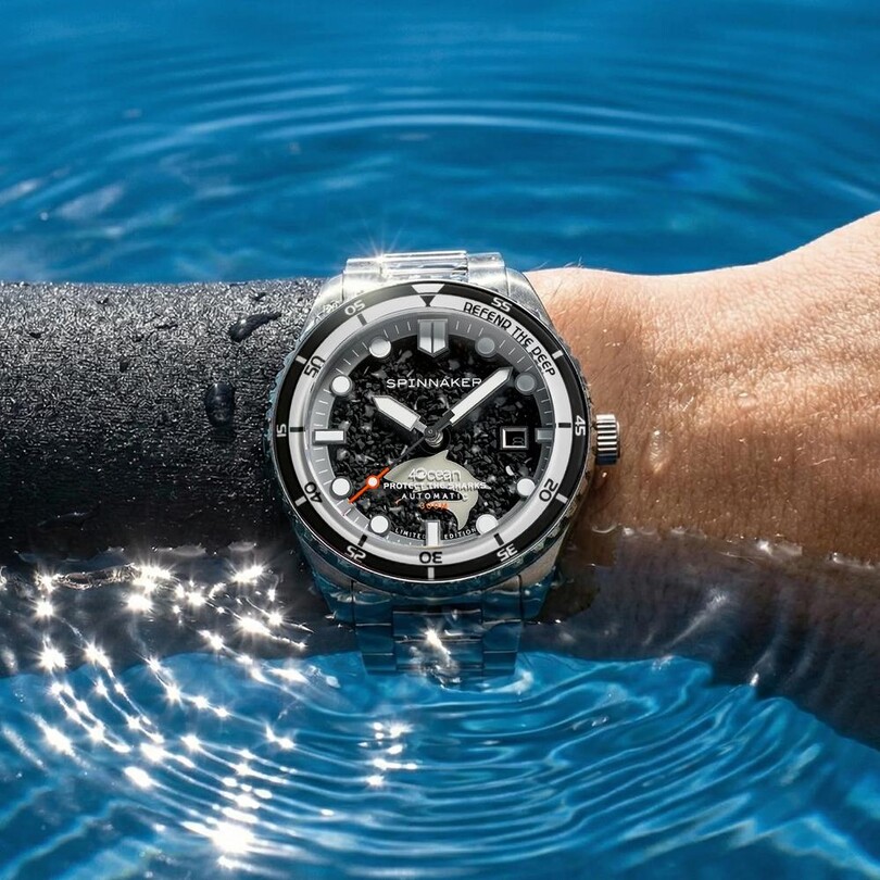  HASS 4 OCEAN LIMITED EDITION SP-5172-22 Otomatik (Citizen Miyota 8215 Mekanizmalı) Erkek Kol Saati - Thumbnail