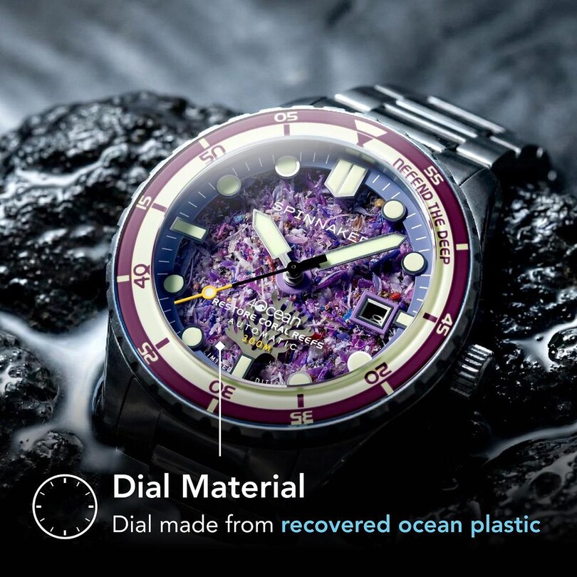  HASS 4 OCEAN LIMITED EDITION SP-5172-44 Otomatik (Citizen Miyota 8215 Mekanizmalı) Erkek Kol Saati - Thumbnail