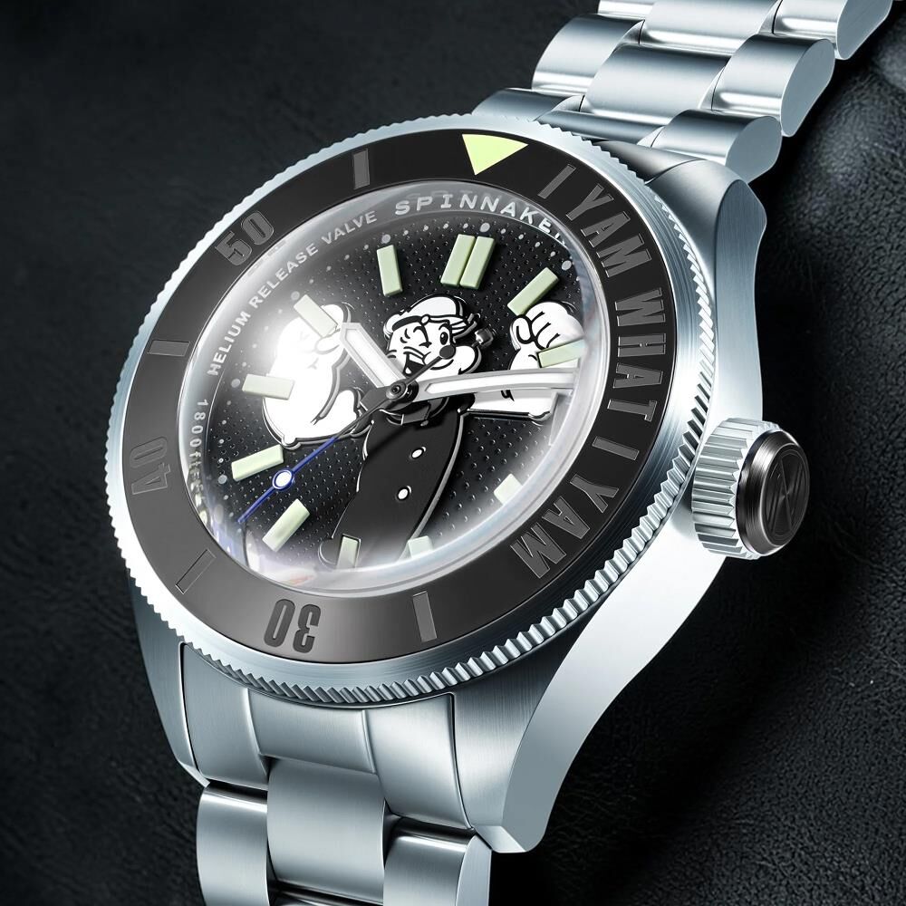 PICCARD POPEYE FOREARM FURY LIMITED EDITION SP-5173-11 Otomatik (Seiko NH35 Mekanizmalı) Erkek Kol Saati