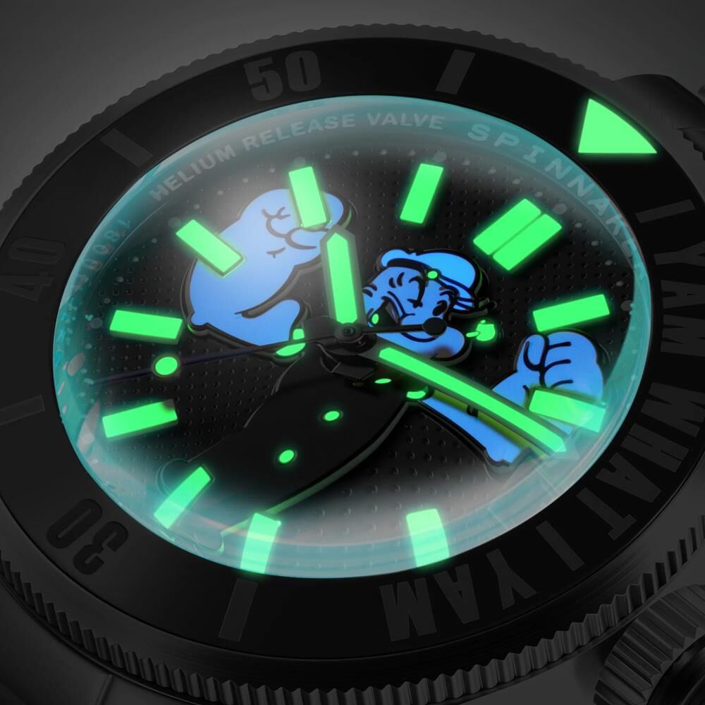 PICCARD POPEYE FOREARM FURY LIMITED EDITION SP-5173-11 Otomatik (Seiko NH35 Mekanizmalı) Erkek Kol Saati
