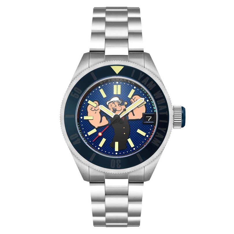 SPINNAKER - PICCARD POPEYE FOREARM FURY LIMITED EDITION SP-5173-22 Otomatik (Seiko NH35 Mekanizmalı) Erkek Kol Saati