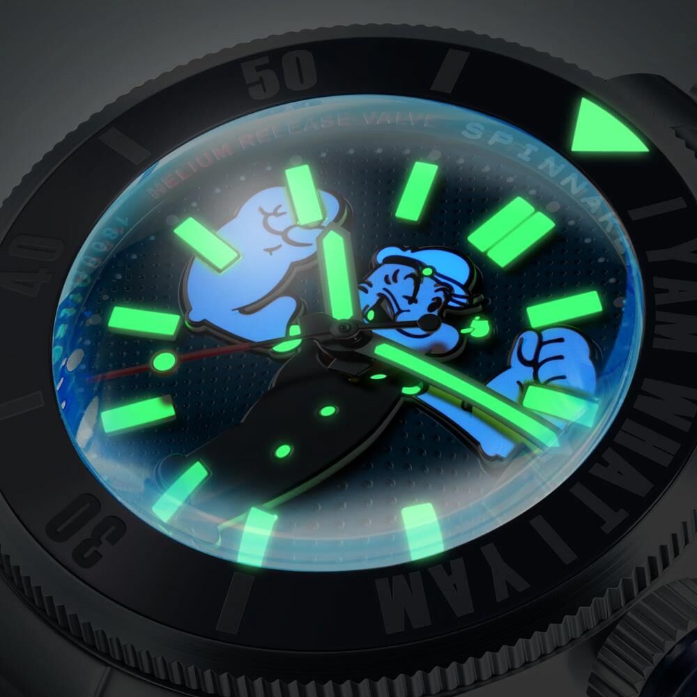 PICCARD POPEYE FOREARM FURY LIMITED EDITION SP-5173-22 Otomatik (Seiko NH35 Mekanizmalı) Erkek Kol Saati