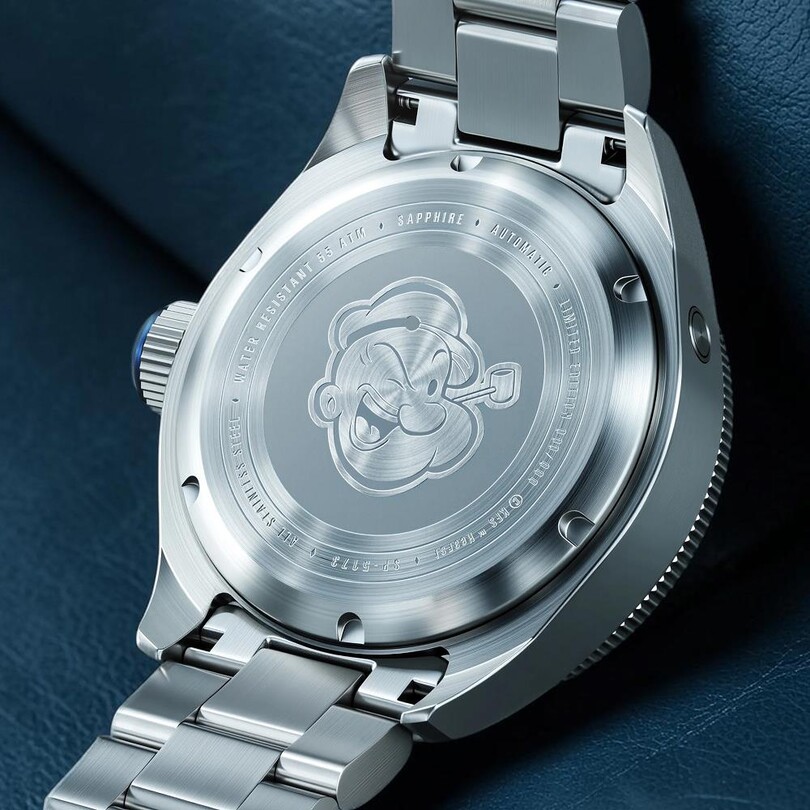 PICCARD POPEYE FOREARM FURY LIMITED EDITION SP-5173-22 Otomatik (Seiko NH35 Mekanizmalı) Erkek Kol Saati - Thumbnail