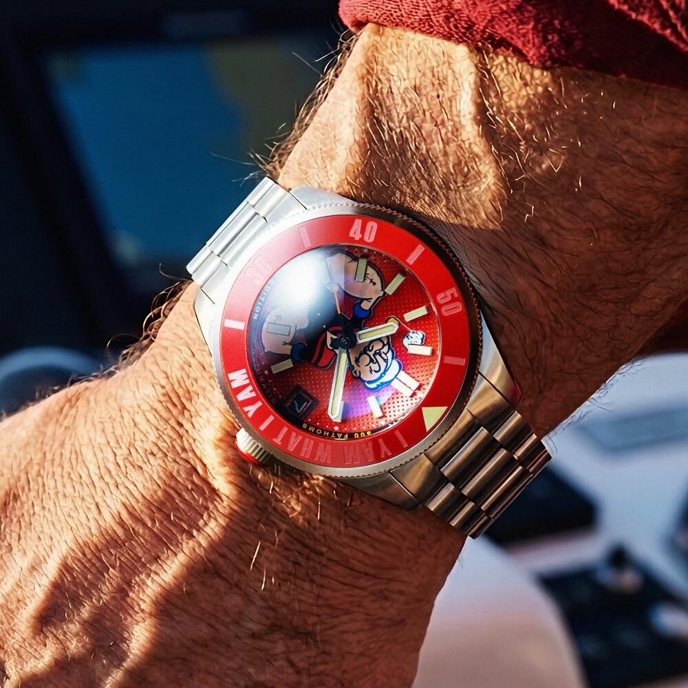PICCARD POPEYE FOREARM FURY LIMITED EDITION SP-5173-33 Otomatik (Seiko NH35 Mekanizmalı) Erkek Kol Saati