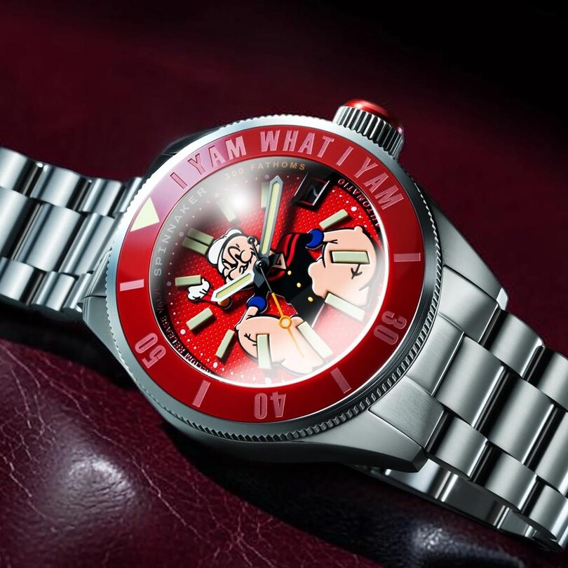 PICCARD POPEYE FOREARM FURY LIMITED EDITION SP-5173-33 Otomatik (Seiko NH35 Mekanizmalı) Erkek Kol Saati - Thumbnail