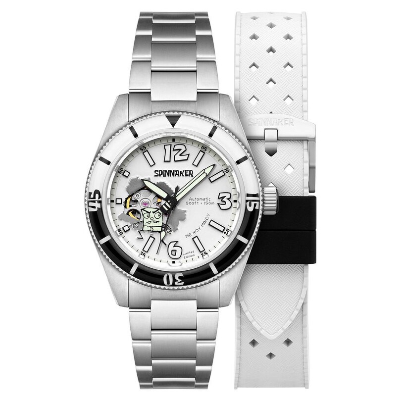 SPINNAKER - FLEUSS AUTOMATIC SPONGEBOB SQUAREPANTS DOODLEBOB LIMITED EDITION SP-5175-11 Otomatik (Seiko NH70 Mekanizmalı) Erkek Kol Saati
