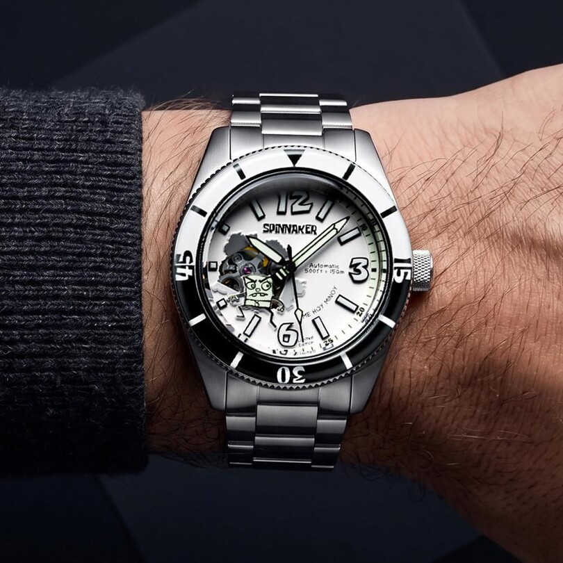 FLEUSS AUTOMATIC SPONGEBOB SQUAREPANTS DOODLEBOB LIMITED EDITION SP-5175-11 Otomatik (Seiko NH70 Mekanizmalı) Erkek Kol Saati - Thumbnail