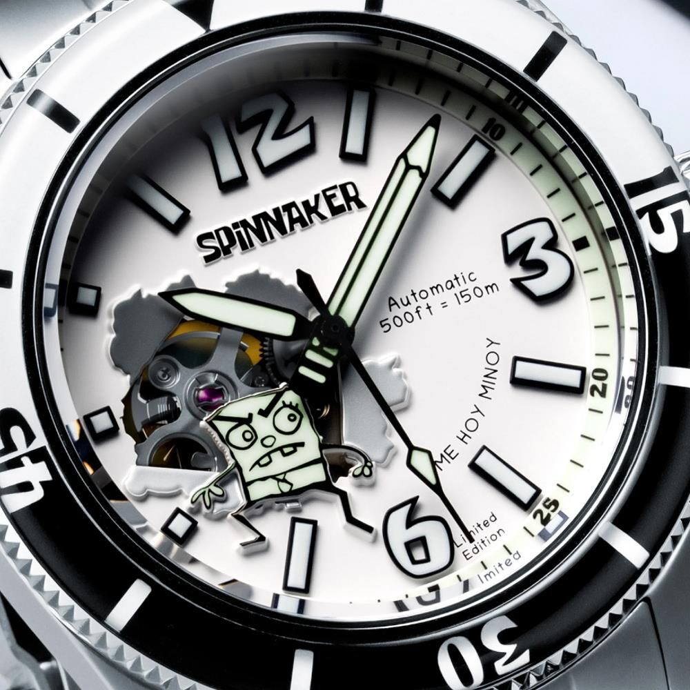 FLEUSS AUTOMATIC SPONGEBOB SQUAREPANTS DOODLEBOB LIMITED EDITION SP-5175-11 Otomatik (Seiko NH70 Mekanizmalı) Erkek Kol Saati