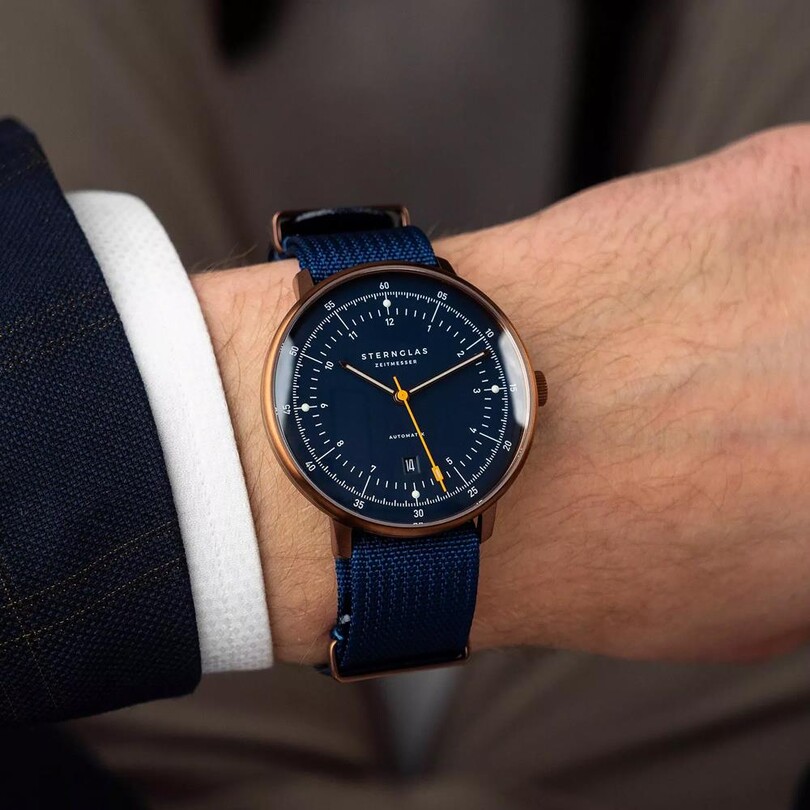 STERNGLAS S02-HH46-FI08 Erkek Kol Saati - Thumbnail