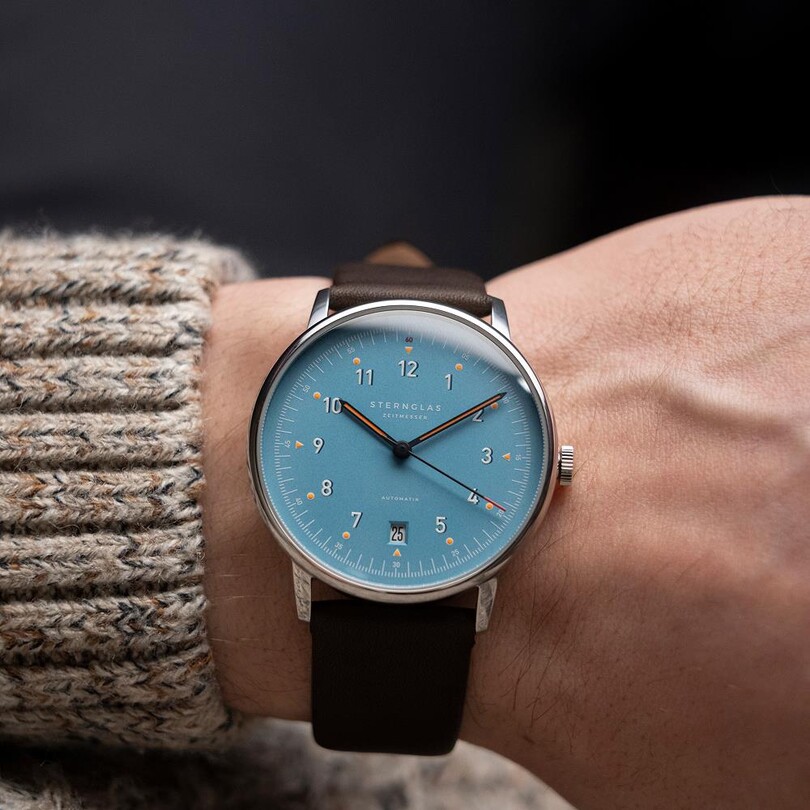 STERNGLAS S02-LM17-BR03 Erkek Kol Saati - Thumbnail