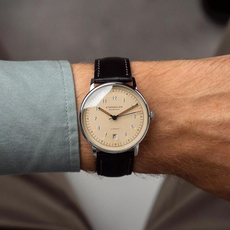 STERNGLAS S02-LM26-BR02 Erkek Kol Saati - Thumbnail