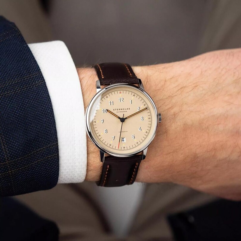 STERNGLAS S02-LM26-BR03 Erkek Kol Saati - Thumbnail