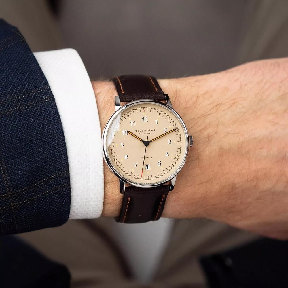 STERNGLAS S02-LM26-BR03 Erkek Kol Saati