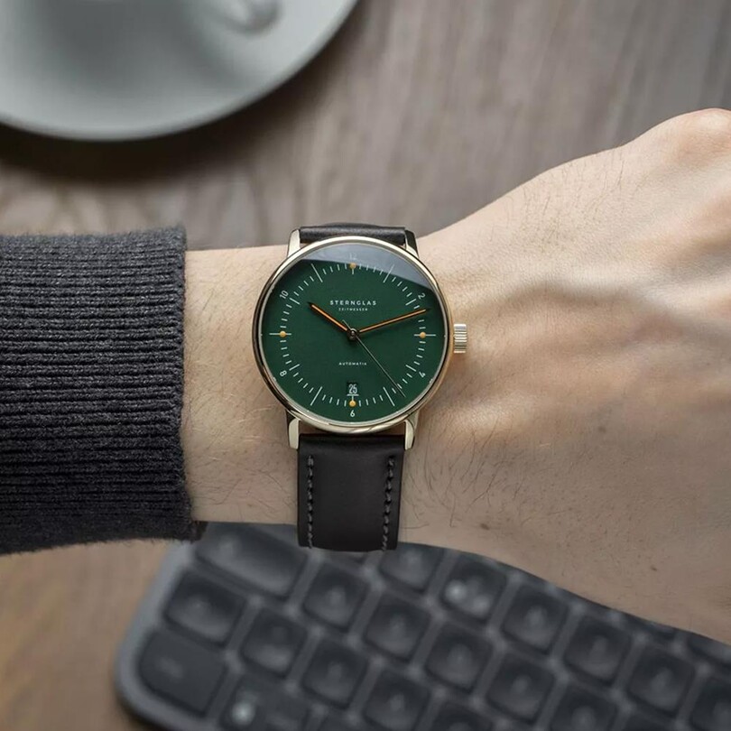 STERNGLAS S02-NA22-BR04 Erkek Kol Saati - Thumbnail