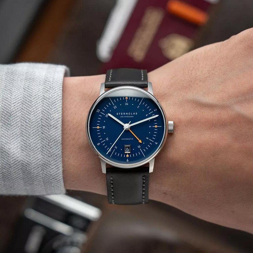 STERNGLAS S02-NG06-BR02 Erkek Kol Saati - Thumbnail
