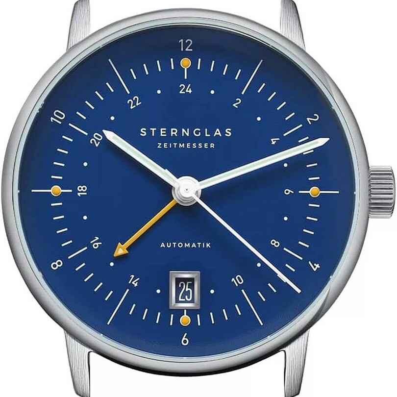 STERNGLAS S02-NG06-BR03 Erkek Kol Saati - Thumbnail