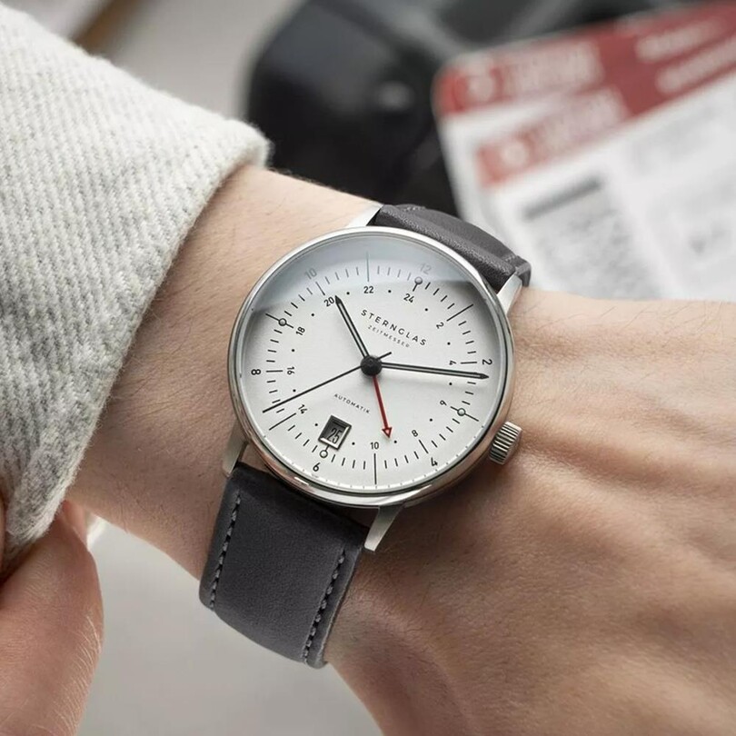 STERNGLAS S02-NG10-BR02 Erkek Kol Saati - Thumbnail