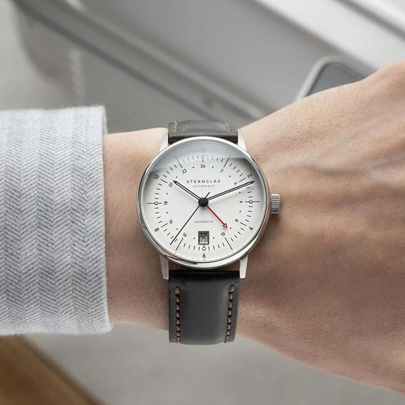 STERNGLAS S02-NG10-BR03 Erkek Kol Saati - Thumbnail