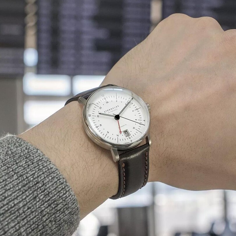 STERNGLAS S02-NG10-BR03 Erkek Kol Saati - Thumbnail