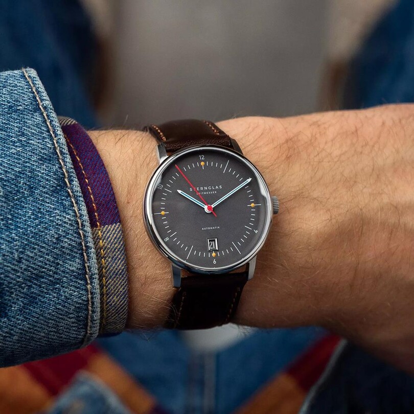 STERNGLAS S02-NP11-BR03 Erkek Kol Saati - Thumbnail