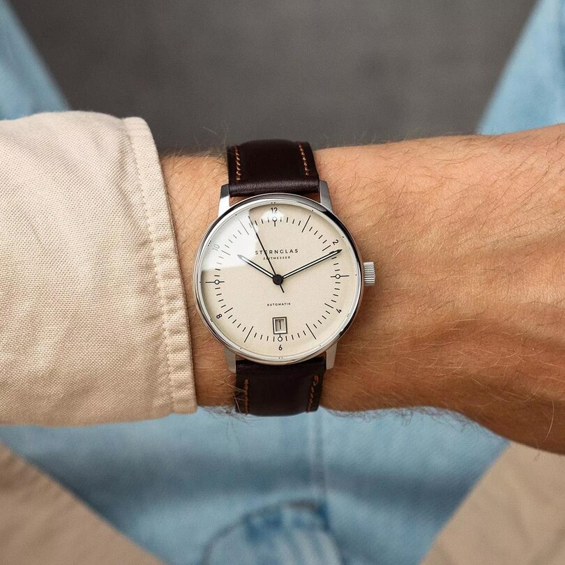 STERNGLAS S02-NP26-BR03 Erkek Kol Saati - Thumbnail