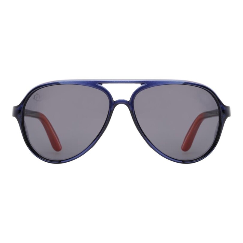 SUN'S GOOD - Sun's Good The Goose Lacivert Turuncu Polarize Unisex Güneş Gözlüğü