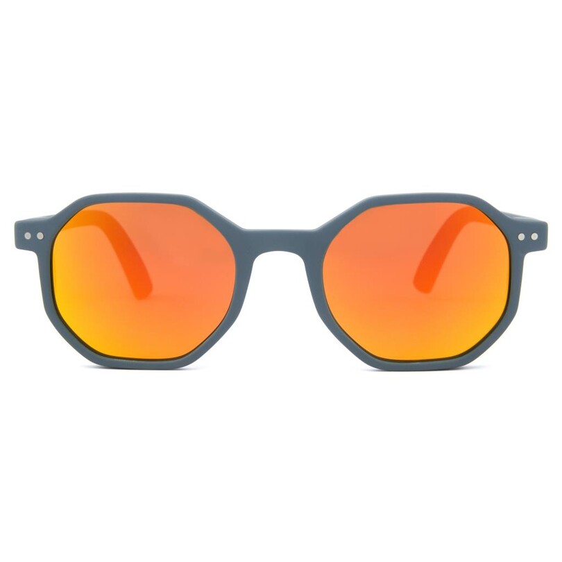 SUN'S GOOD - Sun's Good The Octagon Gri Unisex Güneş Gözlüğü