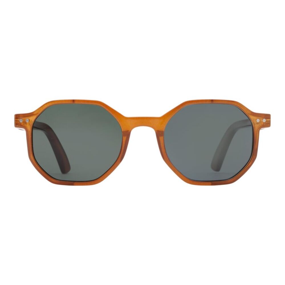 Sun's Good The Octagon Kahverengi Unisex Güneş Gözlüğü