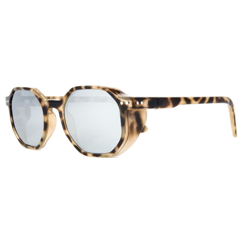 Sun's Good The Octagon Leopar Unisex Güneş Gözlüğü - Thumbnail