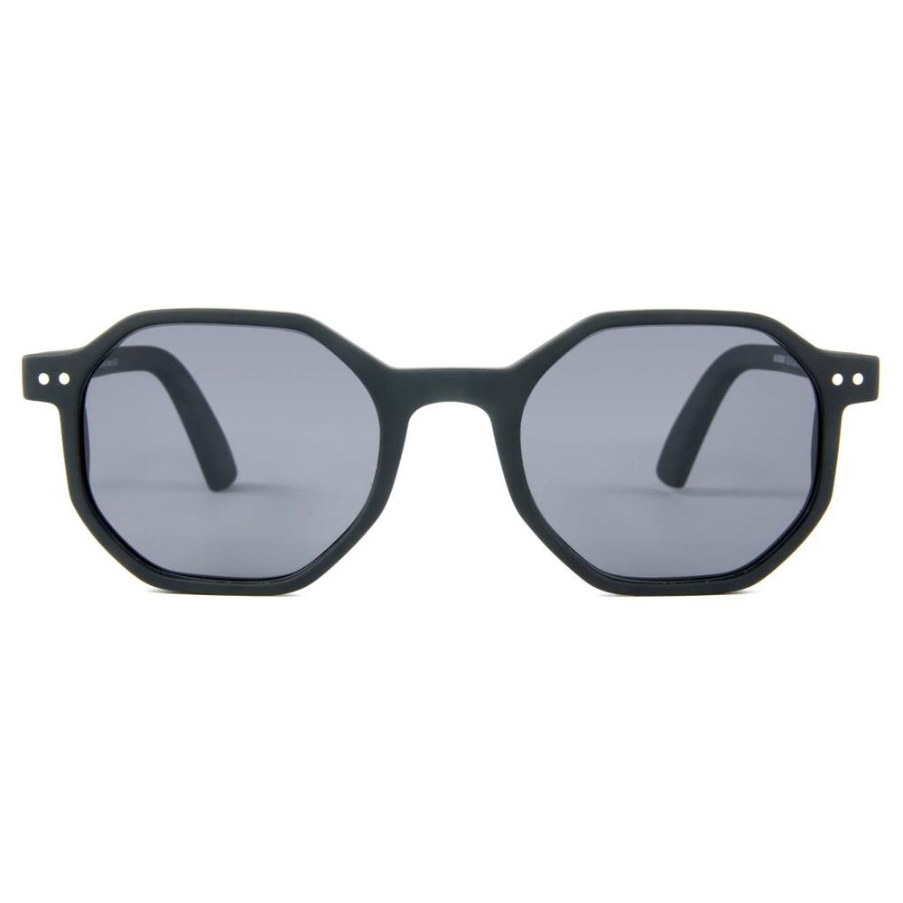 Sun's Good The Octagon Mat Siyah Polarize Unisex Güneş Gözlüğü