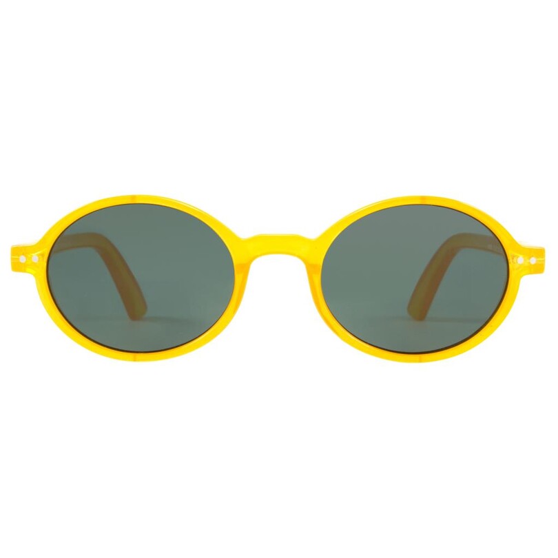 SUN'S GOOD - Sun's Good The Oval Sarı Unisex Güneş Gözlüğü