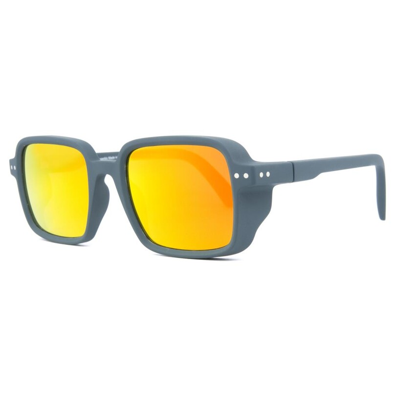 Sun's Good The Squared Gri Unisex Güneş Gözlüğü - Thumbnail